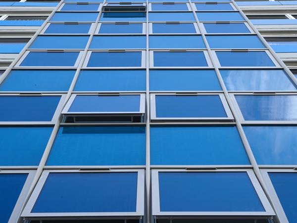 Practical but impactful façade materials ideal for both small and large office buildings 