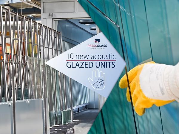 10 new acoustic glazed units in the Press Glass offer