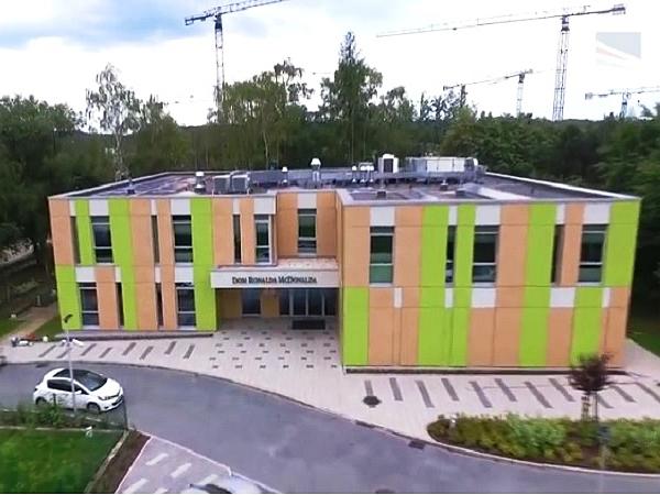 Ronald McDonald’s house with PRESS GLASS panes