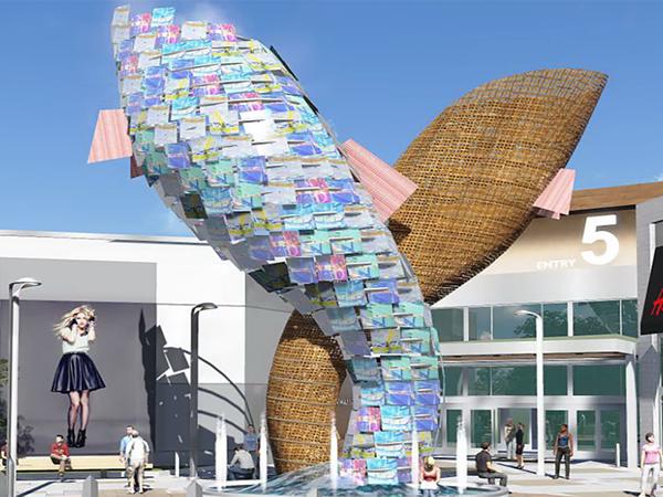 Goldray Glass Project: Tsawwassen Mills Goldray Glass Project: Tsawwassen Mills