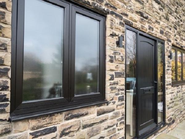 ADM Windows uses Spectus Flush Casement windows to recreate traditional aesthetics in a farmhouse