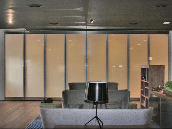 Switchable Glass Bi-Fold Doors