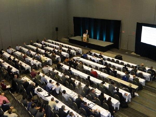 Plenary session at the 78th Glass Problems Conference. Credit: ACerS