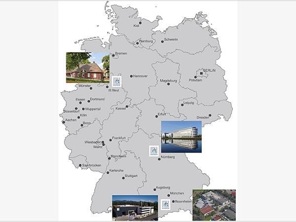 The ift West location in Rheda improves customer proximity in North Rhine-Westphalia and the northwest of Germany.