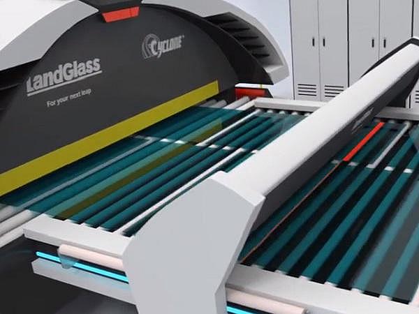 LandGlass Cyclone Glass Tempering Furnace unveiled - video