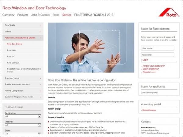 Configuring the new Tilt&Turn hardware system Roto NX online