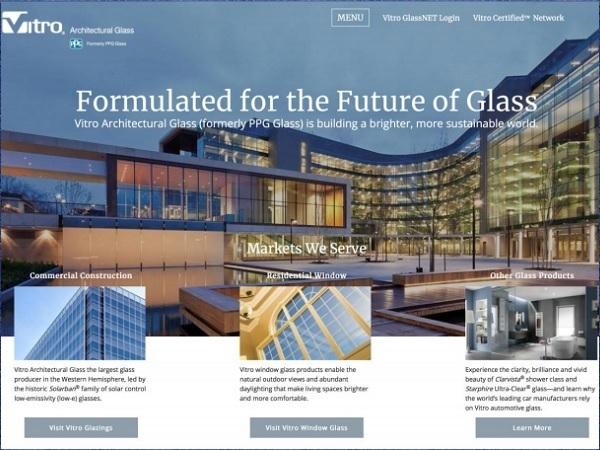 Vitro Architectural Glass launches online hub for glass customers and glass industry professionals 