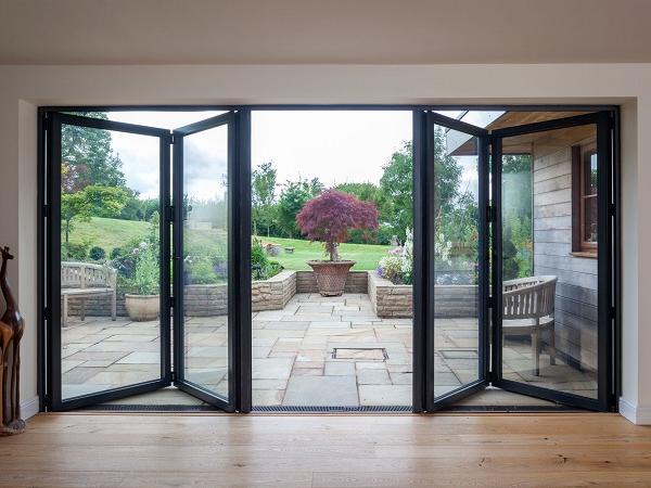 Aluminium bifolding & sliding doors | Prefix Systems | glassonweb.com