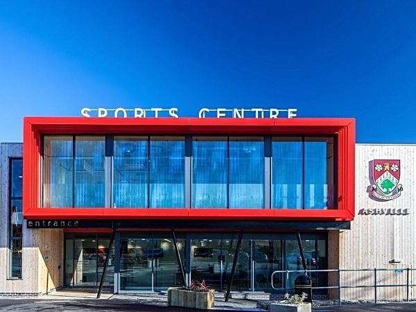 Picture this ― Maple creates ‘frame’ façade for school sports centre Picture this ― Maple creates ‘frame’ façade for school sports centre