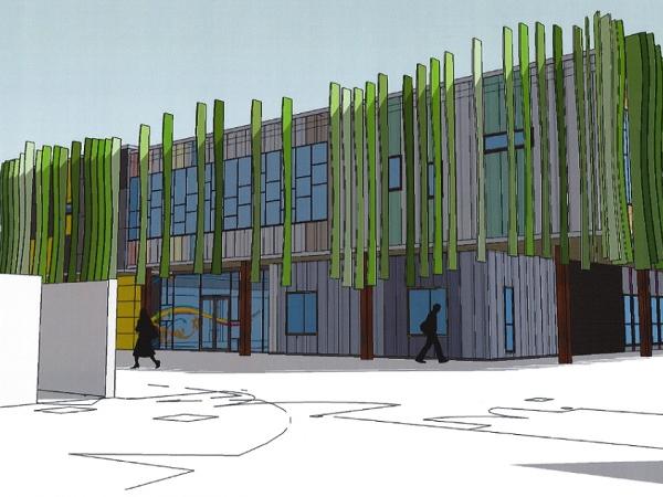 Maple to install decorative solar shading façade for London primary school Maple to install decorative solar shading façade for London primary school