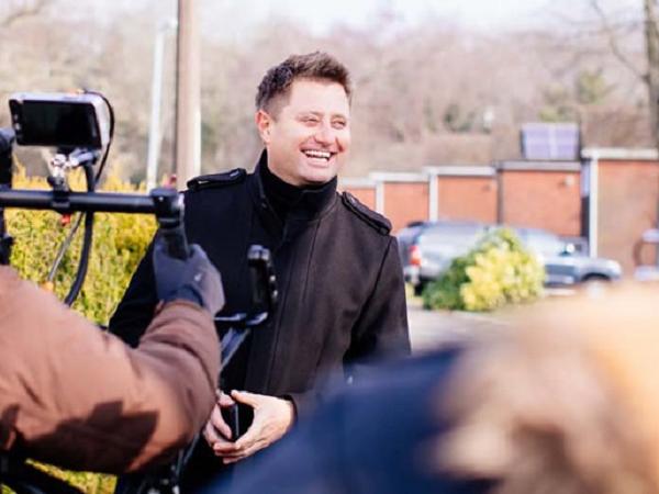Opening doors with George Clarke – filming at the new Truedor factory