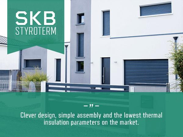 SKB Styroterm – heat closed in a roller shutter box