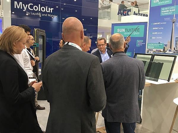 Suntuitive® Dynamic Glass makes Positive Impression at Glasstec 2018