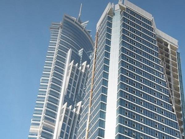 Construction of The Court Tower nears completion