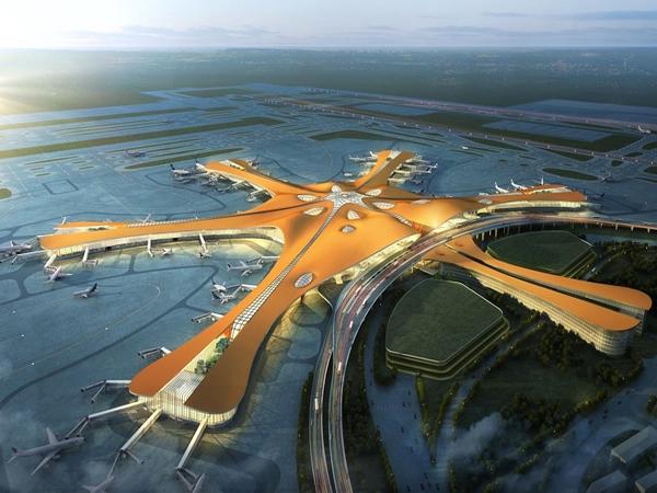 Beijing New Airport — Glass From NorthGlass in “Zaha Curve” Design Beijing New Airport — Glass From NorthGlass in “Zaha Curve” Design