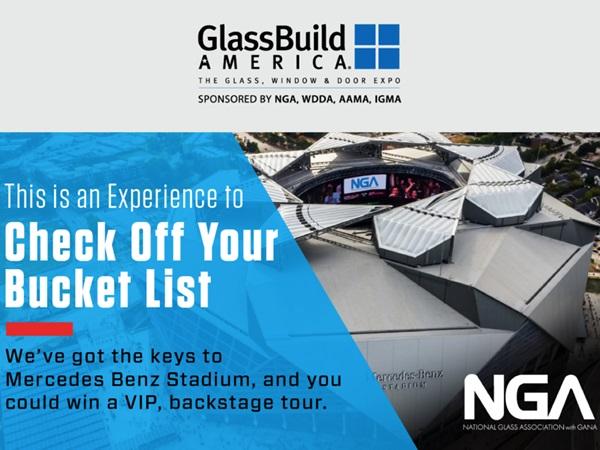 Win a VIP Tour of Mercedes-Benz Stadium During GlassBuild America