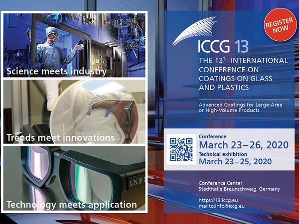 ICCG13 March 23-26 2020: register & submit your abstract