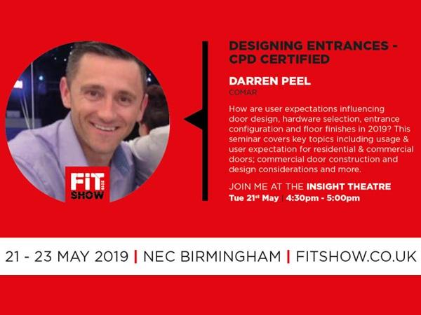 Comar Presents RIBA Approved Entrances CPD @ The FIT Show