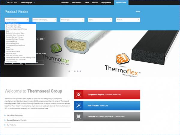 Introducing the NEW Responsive Website from Thermoseal Group
