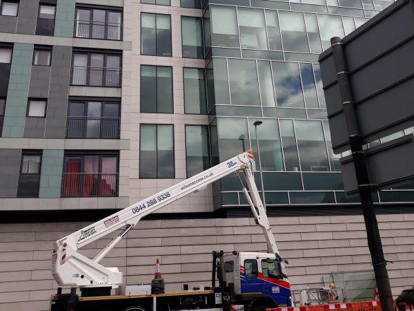 Large glazed office frontage replacement job completed in Glasgow Large glazed office frontage replacement job completed in Glasgow