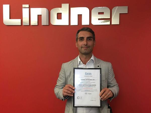 Lindner Interiors Ltd achieves FIRAS accreditation