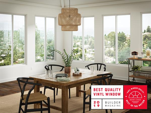 Milgard Recognized as #1 for Vinyl Window Quality Nationwide