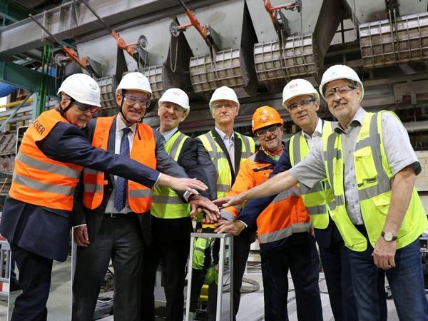 Restart of the float-glass line in Gladbeck