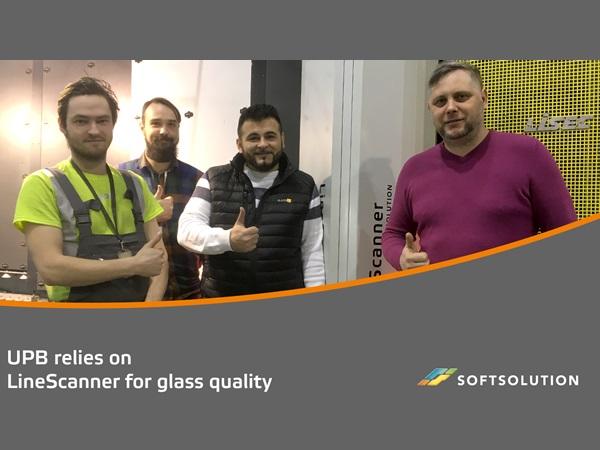 UPB relies on a SOFTSOLUTION LineScanner for glass quality