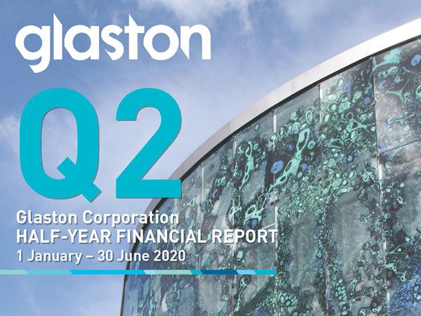 Glaston's half-year financial report January-June 2020