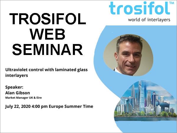 Web seminar: Ultraviolet control with laminated glass interlayers