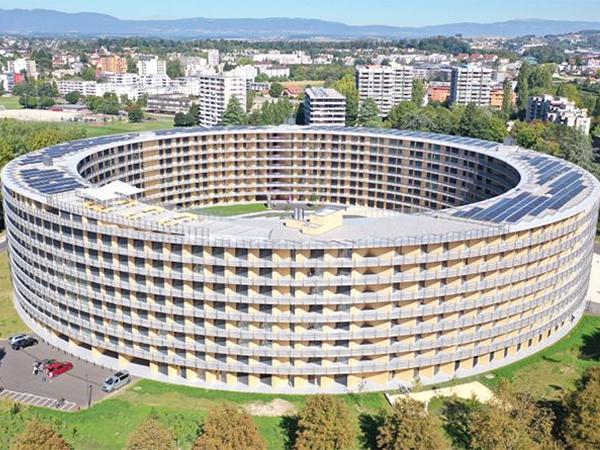 The Vortex student residence - a building with bold architecture | Glas Trösch The Vortex student residence - a building with bold architecture | Glas Trösch