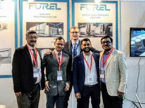 ThornGate team with Giovanni Quarti, Forel Area Manager at ZAK GLASS 2019