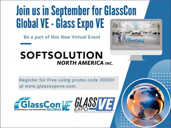 Join SOFTSOLUTION in September for GlassCon Global - Innovation in glass technology