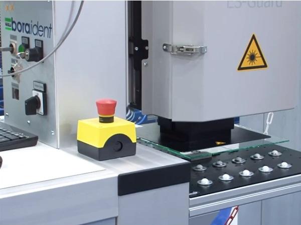 Mobile ES-Guard – Stand-alone laser marking system