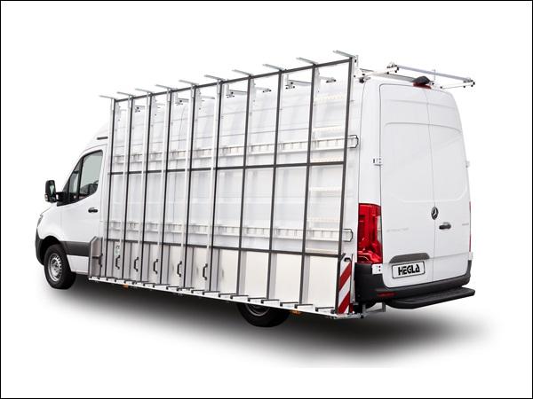 Intact delivery: The professional glass-industry vehicle for optimally securing loads