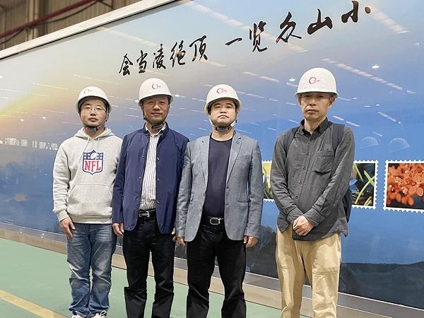 General manager of Suzhou Huadong Coating Glass Co., Ltd and his delegation visited NorthGlass
