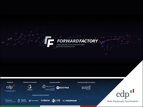 Scm Group partner of CDP Venture Capital's new “Forward Factory” accelerator