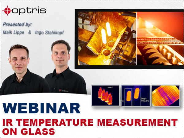 Optris Webinar IR Temperature Measurement on Glass