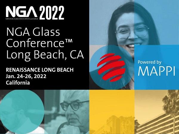 Mappi and NGA Glass Conference, 24-26 january 2022, Long Beach