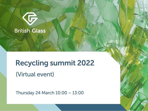 Programme announced for UK Glass Recycling Summit 2022