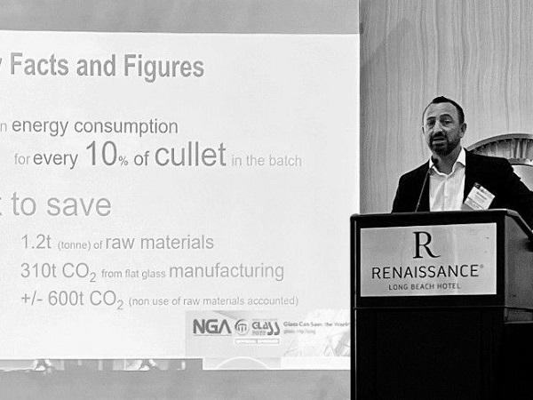 The need for flat glass recycling at the NGA Glass Conference - Glass for Europe