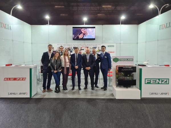 The South American market applauds Fenzi Group quality at Glass South America 2022