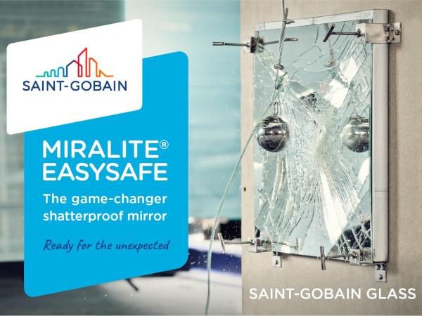 Saint-Gobain Glass unveils MIRALITE® EASYSAFE: The game-changer shatterproof mirror