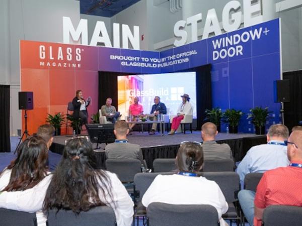 Main Stage at GlassBuild 2022, Las Vegas