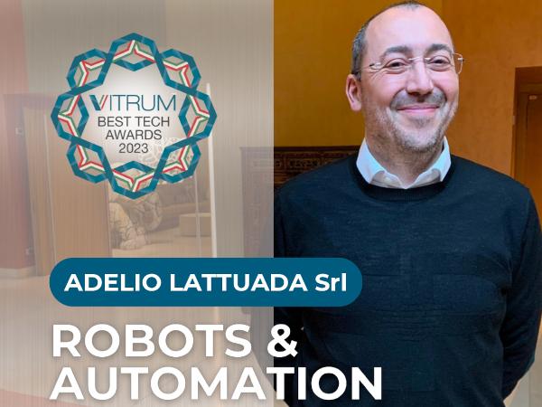 Robots & Automation category of the 2023 Best Tech Awards, the winner is... Adelio Lattuada!