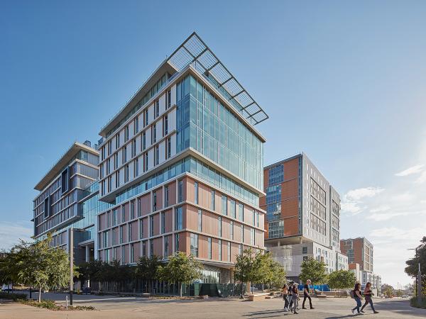 Solar control low-e coatings like Solarban® 70 glass, featured at UC San Diego’s Living Learning Neighborhood, deliver a return on carbon by dramatically reducing a building’s operational carbon every year. 