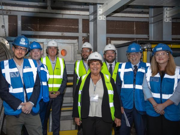Glass Futures' milestone as revolutionary furnace is lit for the first time