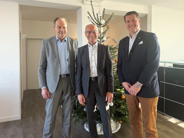 Bernhard Hötger (HEGLA), Friedrich Stimpfig (HEGLA-RS technology), Jochen H. Hesselbach (HEGLA)