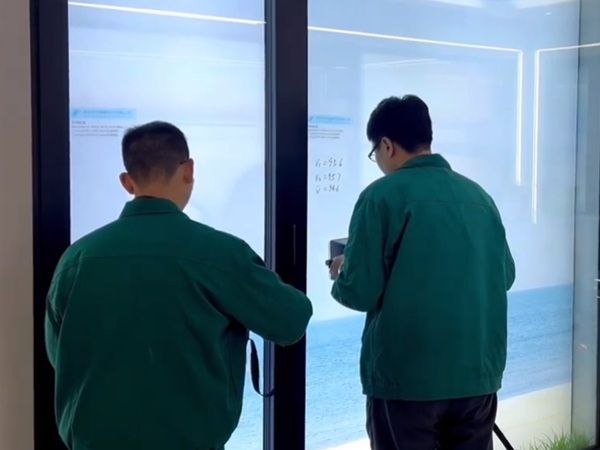 Huadong Coating using Sparklike Laser Portable™ to measure gas fill rate of insulating glass units Huadong Coating using Sparklike Laser Portable™ to measure gas fill rate of insulating glass units
