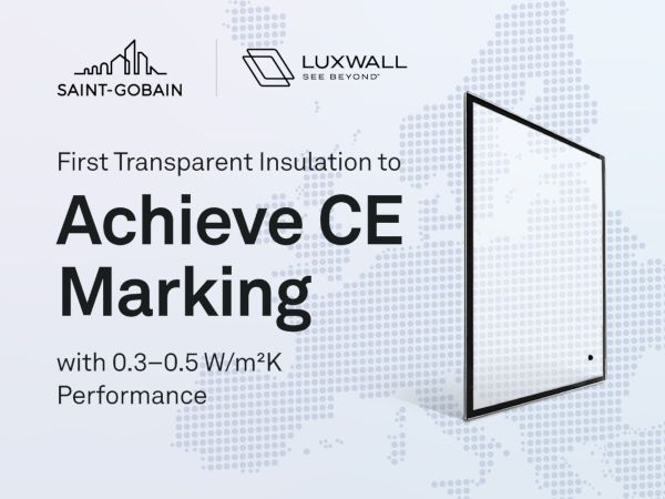 Saint-Gobain Glass: INSIO® vacuum glazing has obtained voluntary CE marking